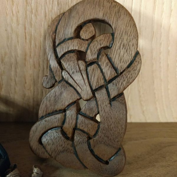 walnut-carved-viking-serpent-charm-2