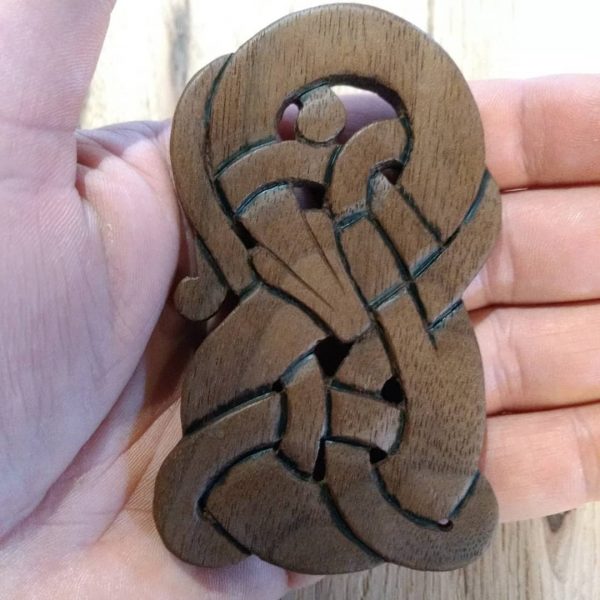 walnut-carved-viking-serpent-charm-1
